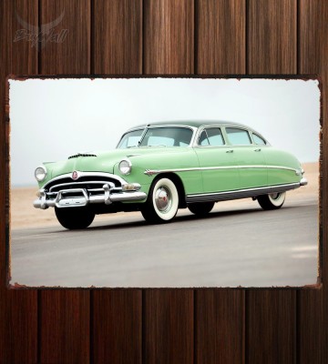 Металлическая табличка Hudson Hornet Sedan